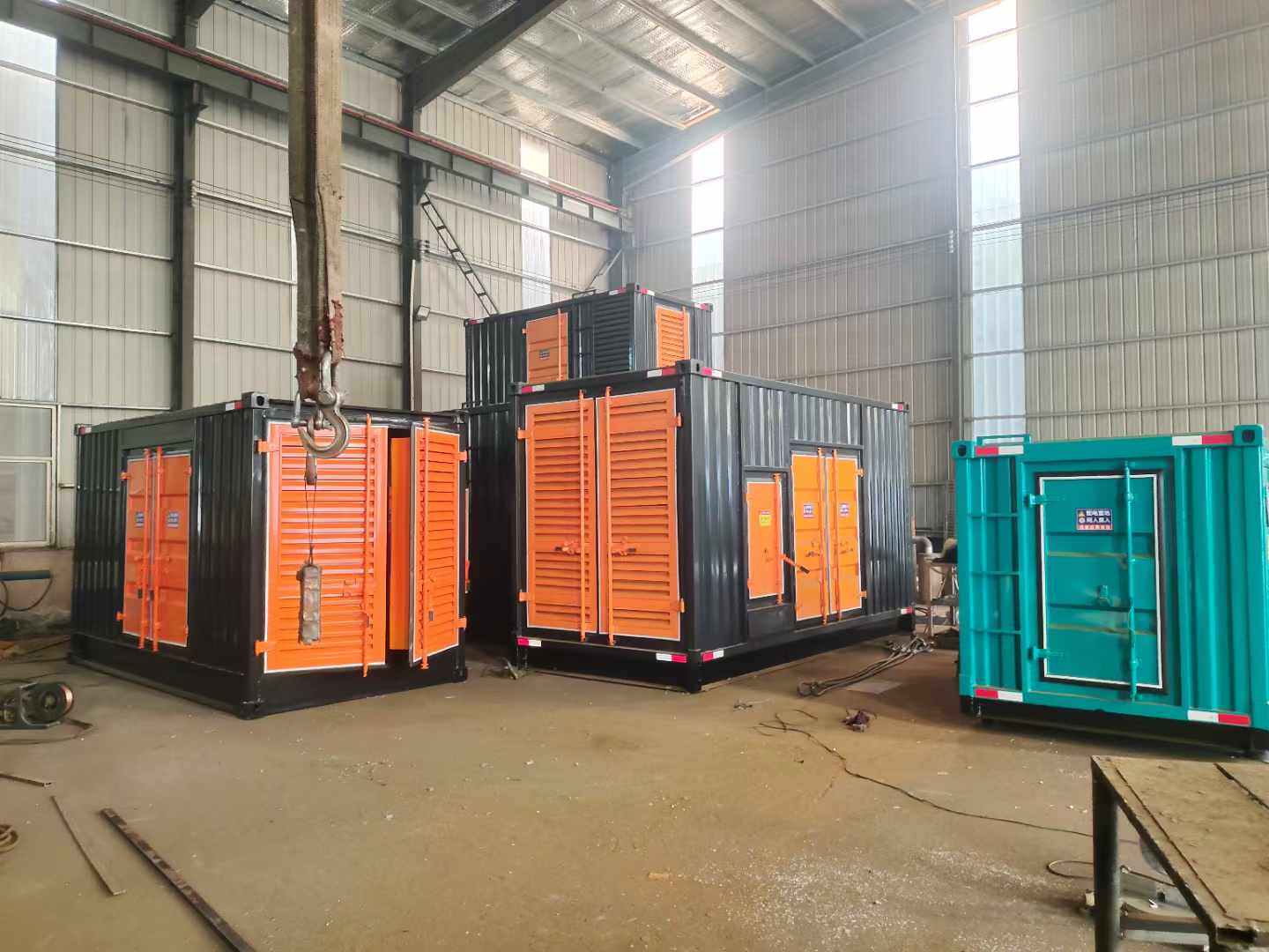 卫辉500kw柴油发电机组可以带动多少功率设备？